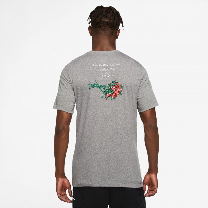 T-shirt Jordan Flight Essentials Rose City carbon heather image n°2