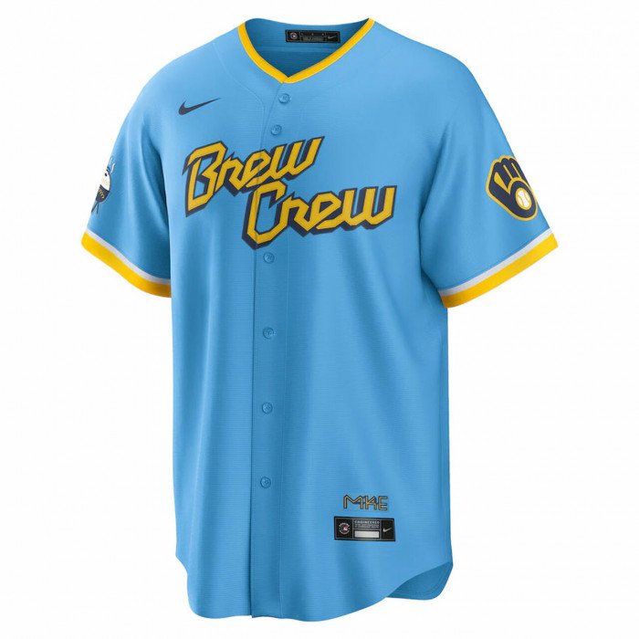 Baseball Shirt MLB Milwaukee Brewers Nike City Connect Edition