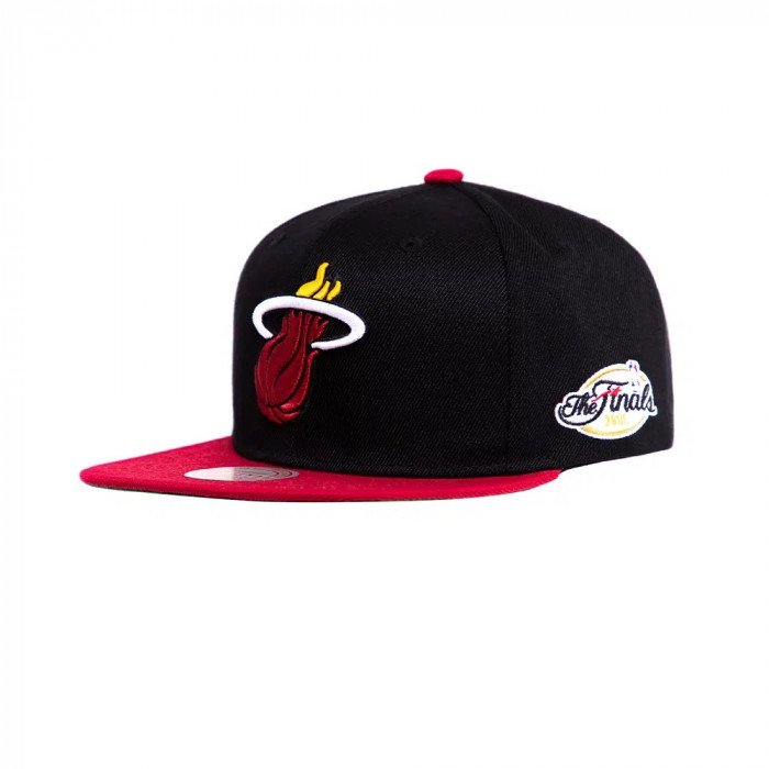 Casquette NBA Miami Heat Mitchell&Ness Patched Up Snapback image n°3
