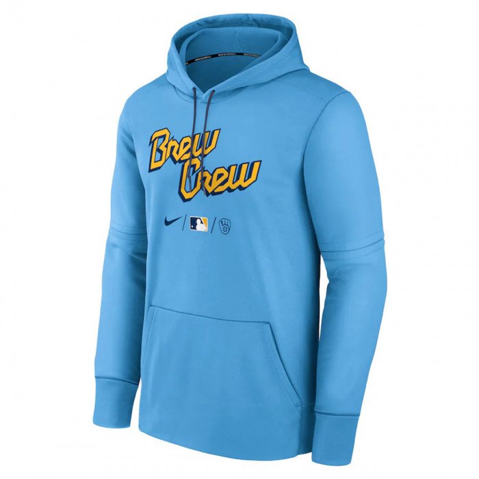 Hoodie MLB Milwaukee Brewers Nike City Connect Therma