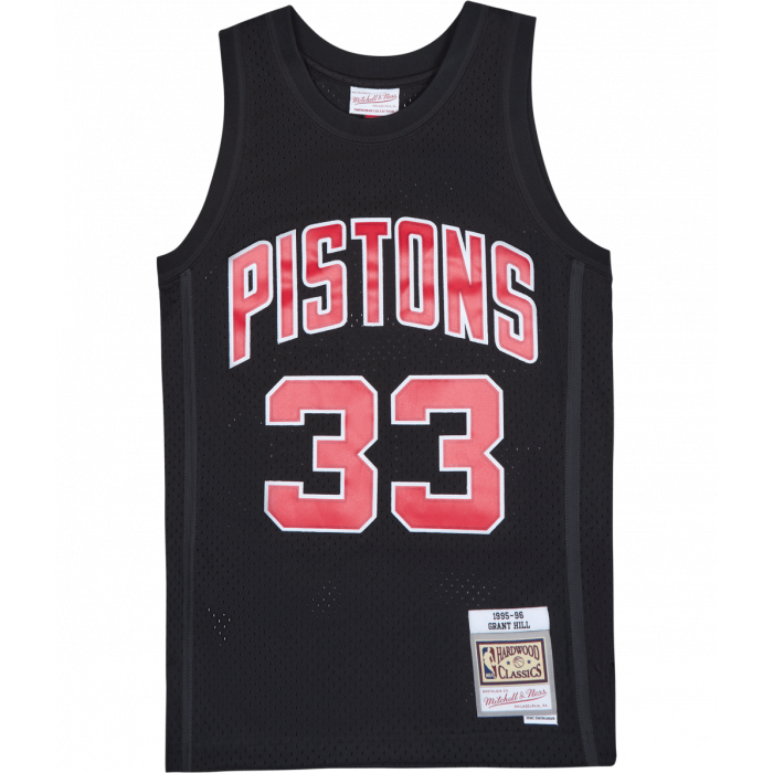 Maillot NBA Grant Hill Detroit Pistons 1995 Mitchell&Ness Team Color Edition