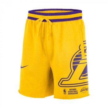 Nike, Shorts, Los Angeles Lakers Shorts Nba Nike Connect 44 Large Fit  Purple Gold Basketball