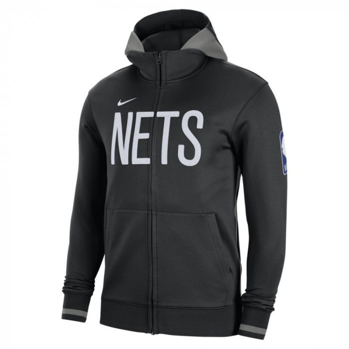 Sweat NBA Brooklyn Nets Nike Showtime black/dark steel grey/black/white
