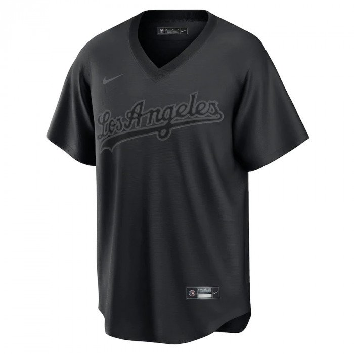 Chemise de Baseball MLB Los Angeles Dodgers Nike Triple Black Jersey
