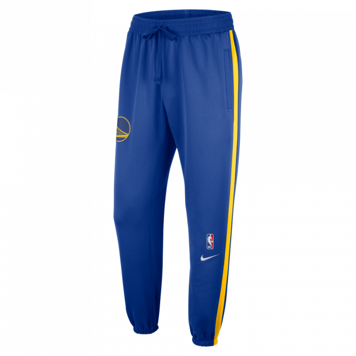 Pantalon NBA Golden State Warriors Nike Showtime rush blue/amarillo ...