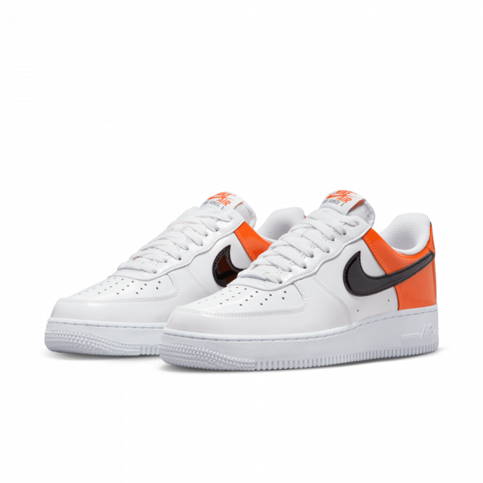 Nike Air Force 1 '07 White Patent Orange image n°2