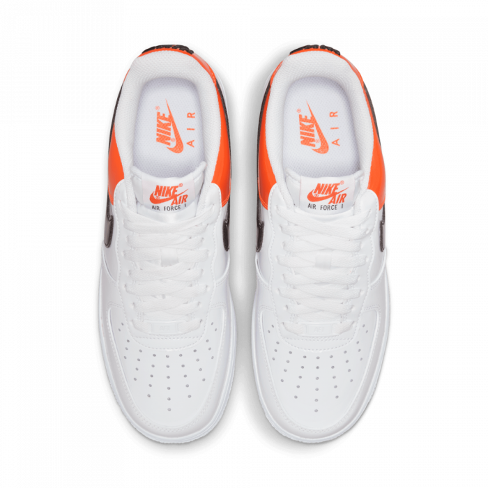 Nike Air Force 1 '07 White Patent Orange image n°4