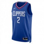 Color Bleu du produit Maillot NBA Kawhi Leonard Los Angeles Clippers Nike...