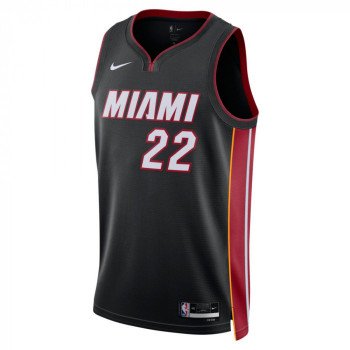 Youth Miami Heat Jimmy Butler White Team Name & Number T-Shirt
