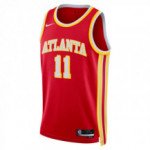 Color Red of the product Maillot NBA Trae Young Atlanta Hawks Nike Icon...