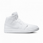 Color White of the product Air Jordan 1 Mid Women Triple White