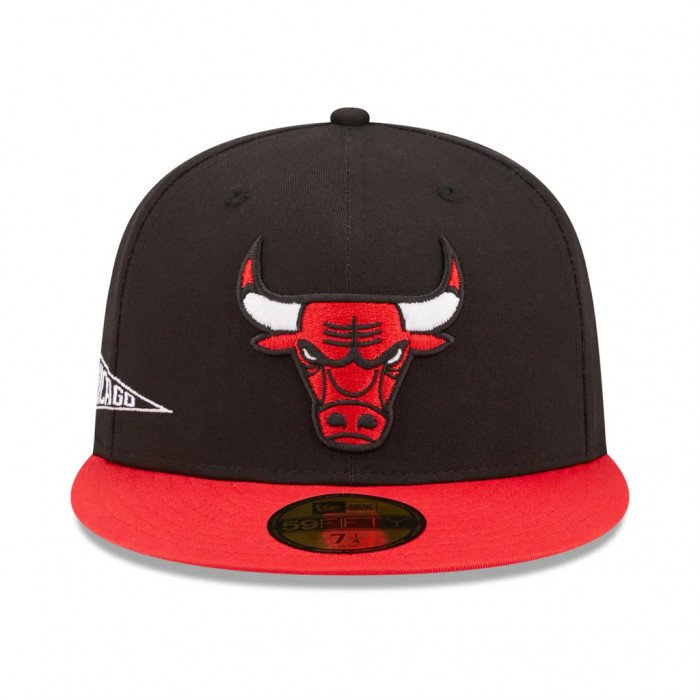 Casquette NBA Chicago Bulls Side Patch New Era 59Fifty image n°2