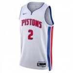 Color White of the product Maillot NBA Cade Cunningham Detroit Pistons Nike...