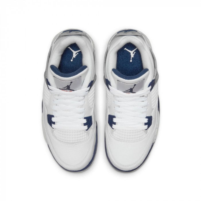 Air Jordan 4 Retro Midnight Navy Enfant GS image n°4