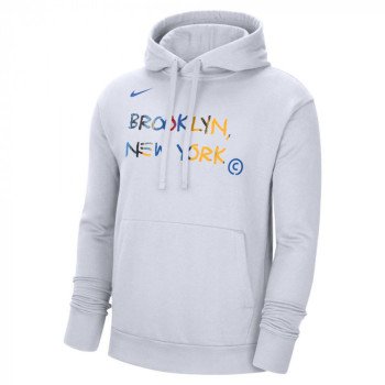 Men's Brooklyn Nets Nike White/Black City Edition Shooting