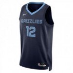 Color Blue of the product Maillot NBA Ja Morant Memphis Grizzlies Nike Icon...