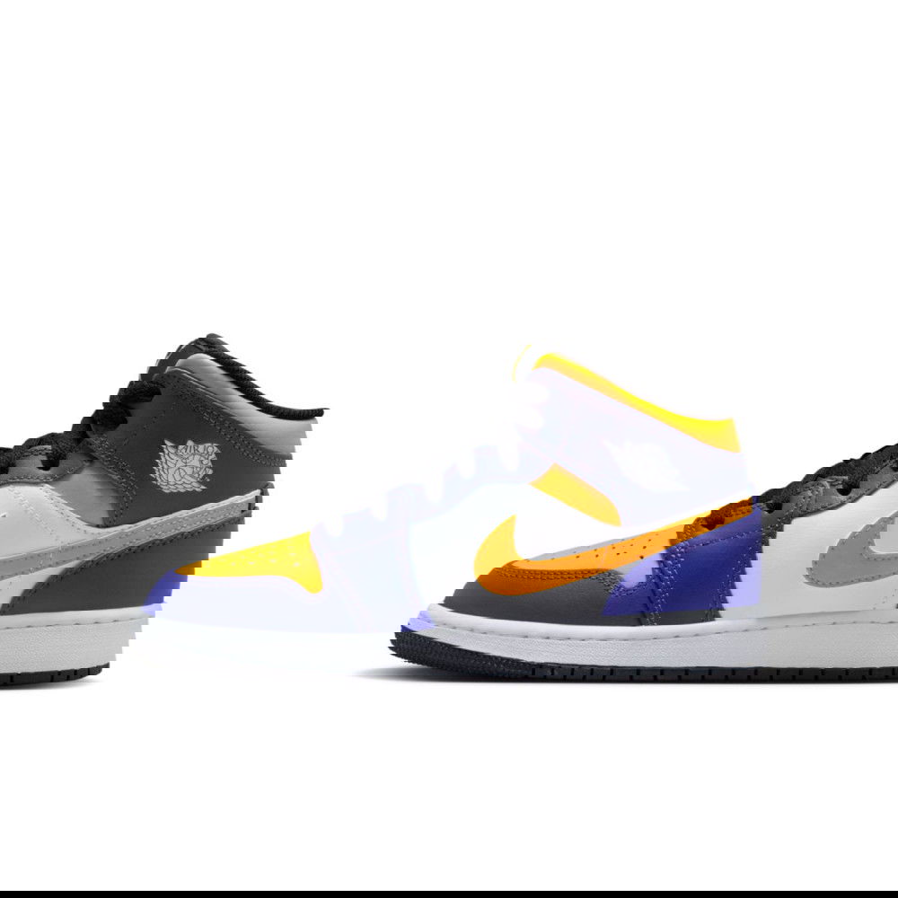 Air Jordan 1 Mid Lakers Enfant GS Basket4Ballers