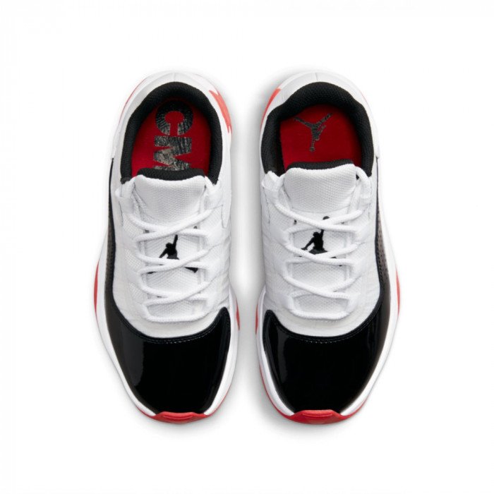 Air Jordan 11 CMFT Low White Black University Red Enfant GS image n°4