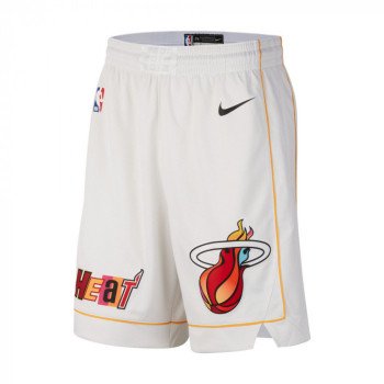 Nike Men's 2022-23 City Edition Miami Heat White Essential Long Sleeve Shirt, XXL