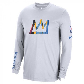 Nike Men's Miami Marlins Black Arch Over Logo Long Sleeve T-Shirt