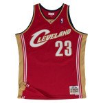 Color Red of the product Maillot NBA Lebron James Cleveland Cavaliers 2003...