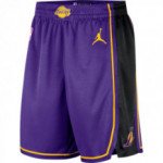 Color Purple of the product Short NBA Los Angeles Lakers Jordan Statement...