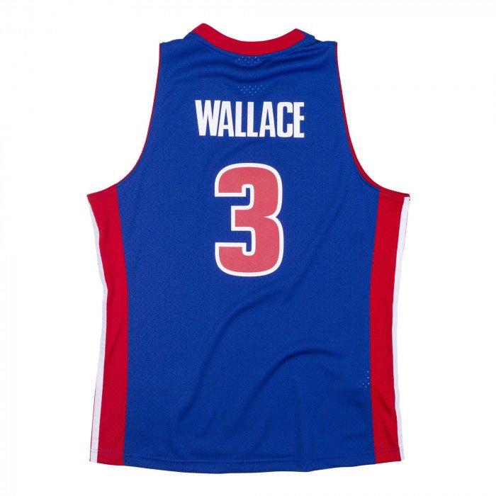 Maillot NBA Ben Wallace Detroit Pistons 2003 Mitchell&ness Swingman image n°2