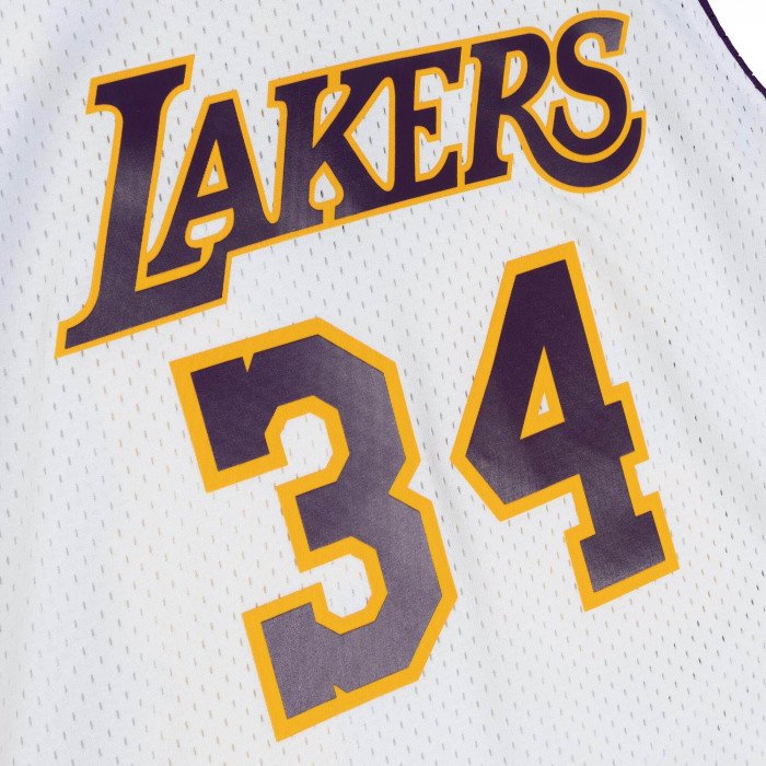 Maillot NBA Shaquille O'Neal Los Angeles Lakers 2002 Mitchell&Ness Alternate image n°3