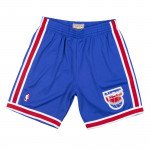 Color Bleu du produit Short NBA New Jersey Nets 1993-94 Mitchell&Ness Road...