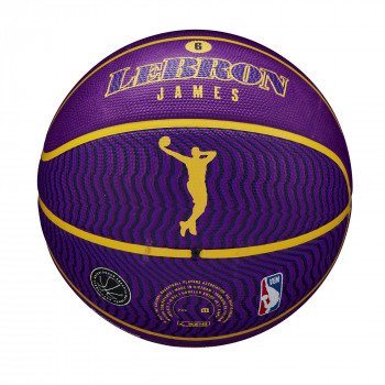 Ballon Basket Wilson NBA Team Tribute Lakers Talla 7