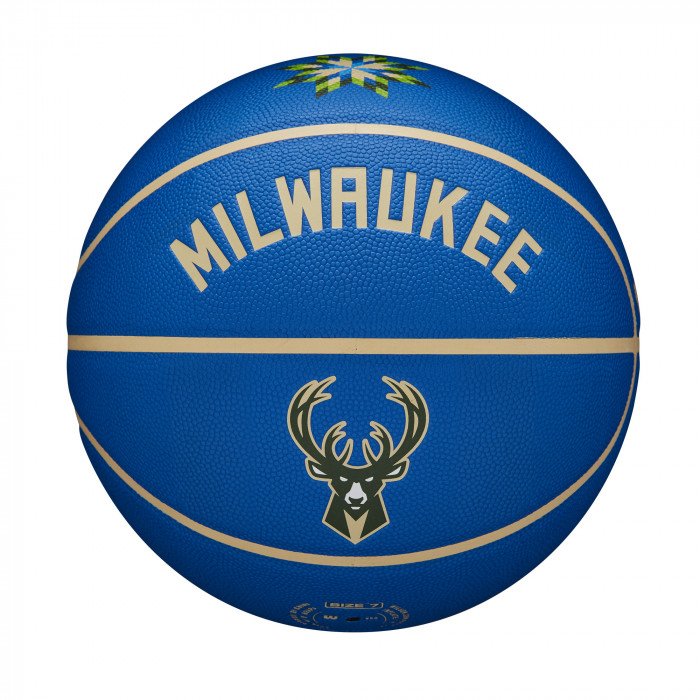 Ballon NBA Wilson Milwaukee Bucks City Edition image n°1