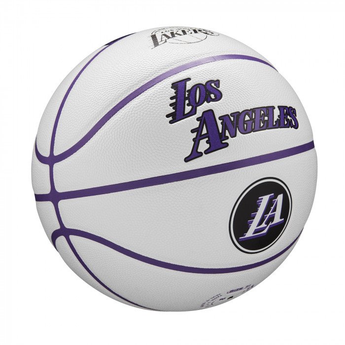 Ballon NBA Wilson Los Angeles Lakers City Edition image n°6