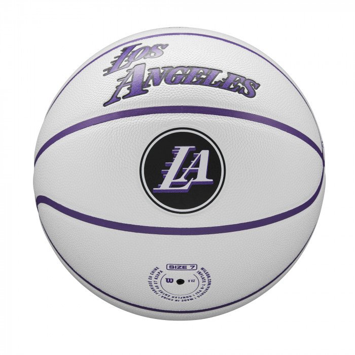 Ballon NBA Wilson Los Angeles Lakers City Edition image n°5
