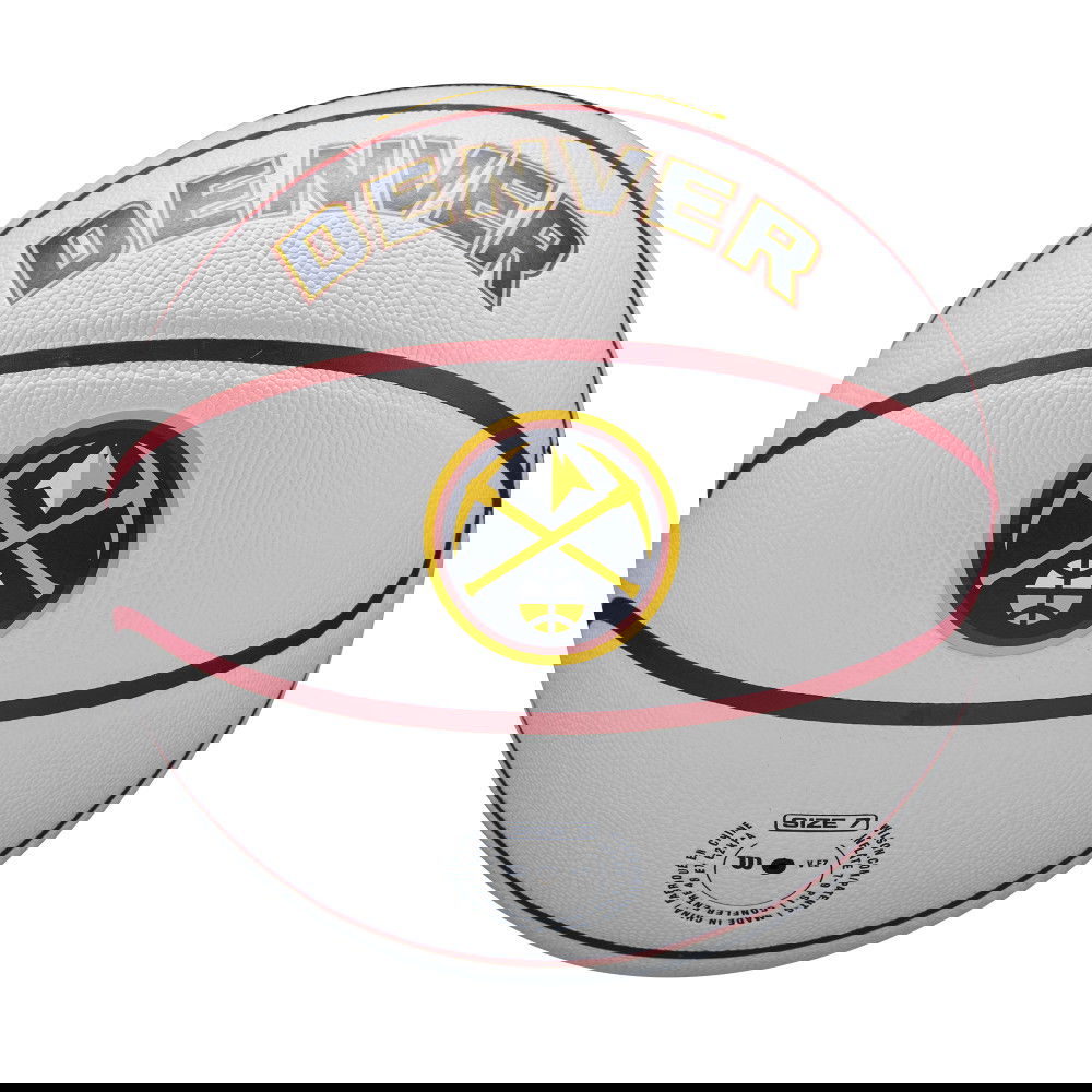 Ballon NBA Wilson Denver Nuggets City Edition Basket4Ballers