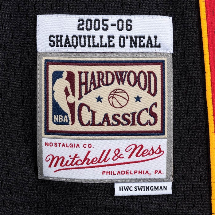Maillot NBA Shaquille O'Neal Miami Heat Road 2005-06 Mitchell&ness Swingman Road image n°3