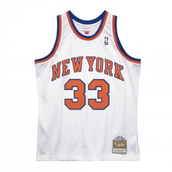 Allan Houston Autographed New York Knicks Blue 1998-99 Mitchell
