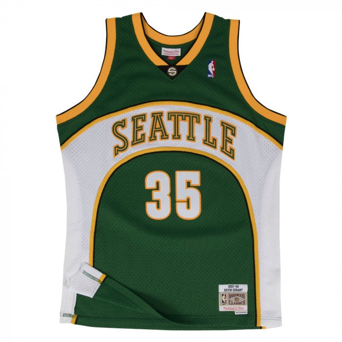 Maillot NBA Kevin Durant Seattle Supersonics 2007 Mitchell&ness Swingman Road image n°1