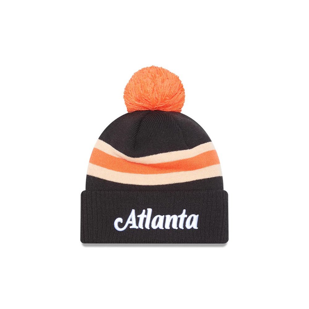 New Era Youth 2022-23 City Edition Atlanta Hawks Knit Hat, Boys