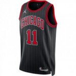 Color Noir du produit Maillot NBA Demar Derozan Chicago Bulls Jordan...