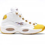 Color White of the product Reebok Question Mid Yellow Toe