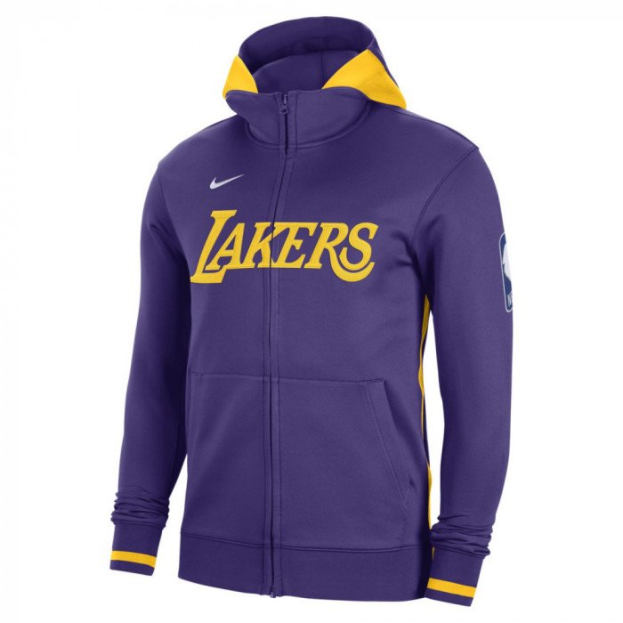 Sweat NBA Nike Los Angeles Lakers Showtime field purple/amarillo