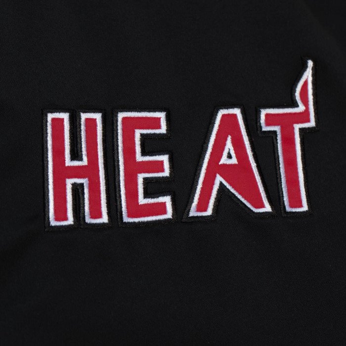 Veste NBA Miami Heat Mitchell&ness Heavyweight Satin Jacket image n°4