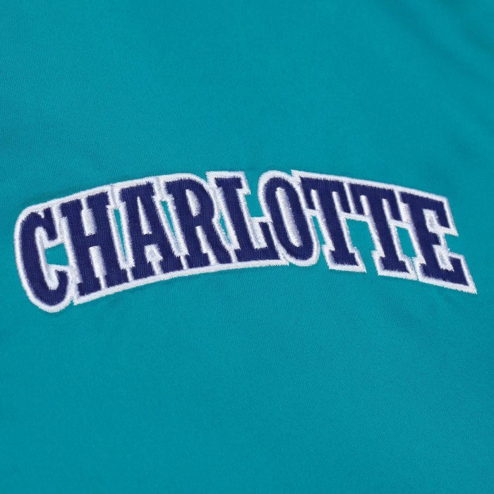 Veste NBA Charlotte Hornets Mitchell&ness Heavyweight Satin Jacket image n°4