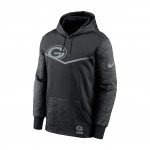 Color Black of the product Hoodie Therma NFL Green Bay Packers Nike Reflective
