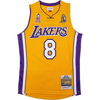 Kobe Bryant Los Angeles Lakers Mitchell & Ness Hardwood Classics Authentic  2001-02 Jersey - Light Blue