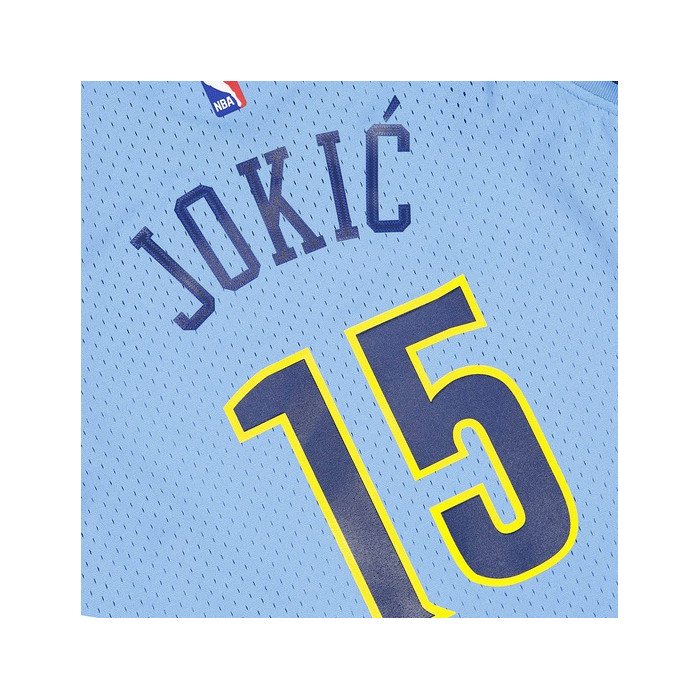 Maillot NBA Nikola Jokic Denver Nuggets 2016 Mitchell&Ness Road image n°4