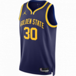 Color Bleu du produit Maillot NBA Stephen Curry Golden State Warriors...