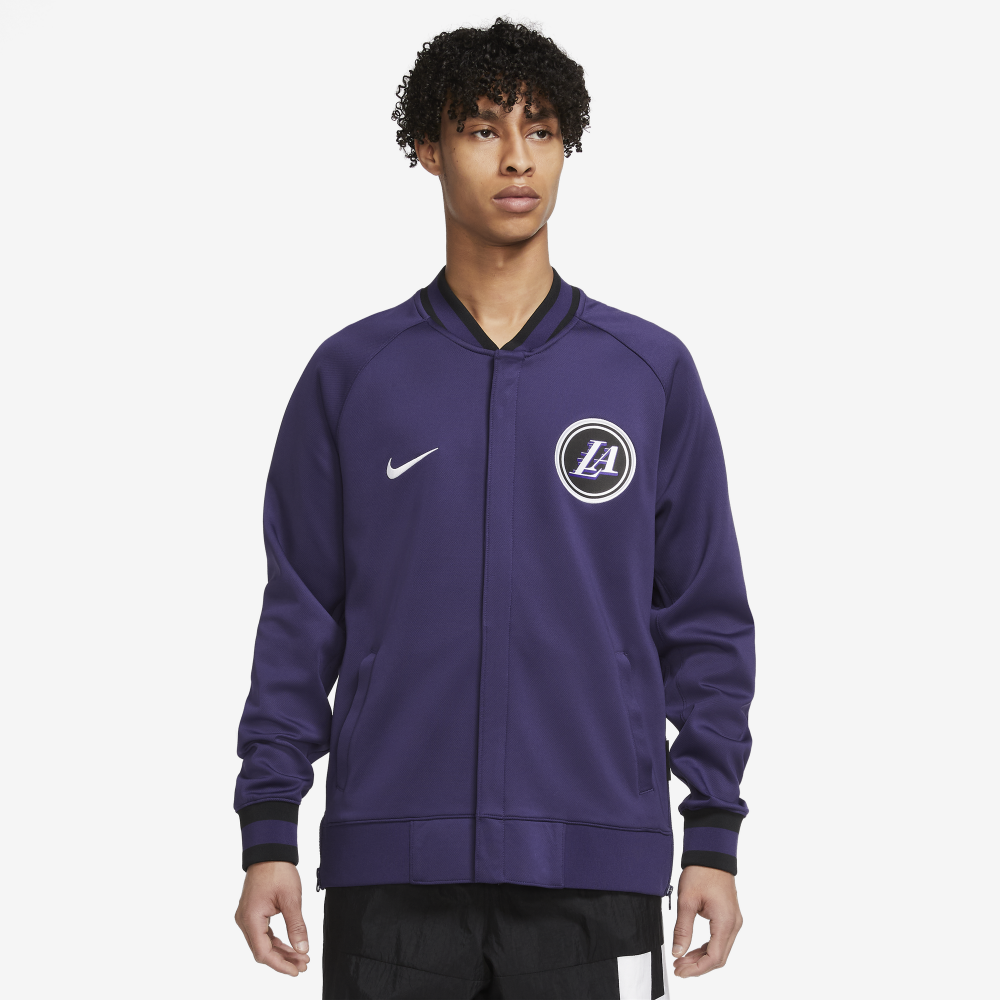 NWT Nike Men Los Angeles Lakers Showtime City Edition Warm Up