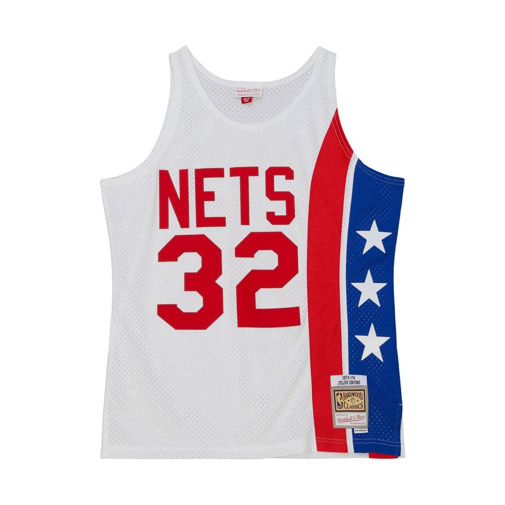 Mitchell & Ness, Shirts, Mitchell Ness New Jersey Nets Jersey Mens Drazen  Petrovic Nba Swingman Sz L