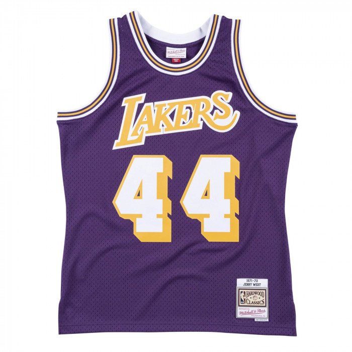 Maillot NBA Jerry West Los Angeles Lakers 1971-72 Mitchell&ness Swingman